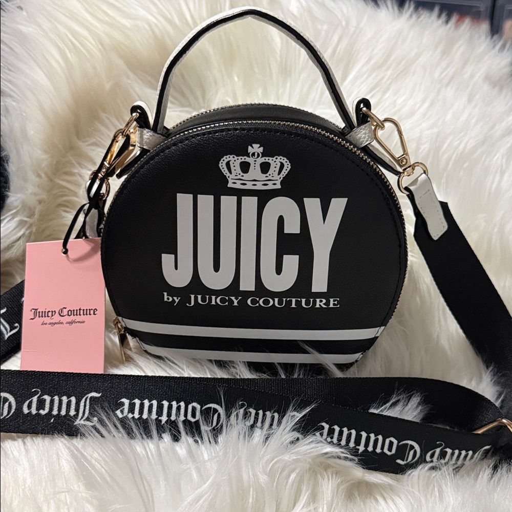NEW juicy couture mini royal shoulder and cross body purse - Picture 3 of 5